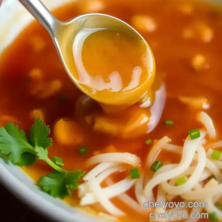 Mixing Cha Bong Sauce: A Flavorful Vietnamese Dip presentation