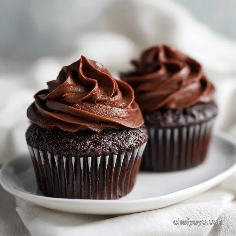 Chocolate Cupcakes: Velvety and Moist