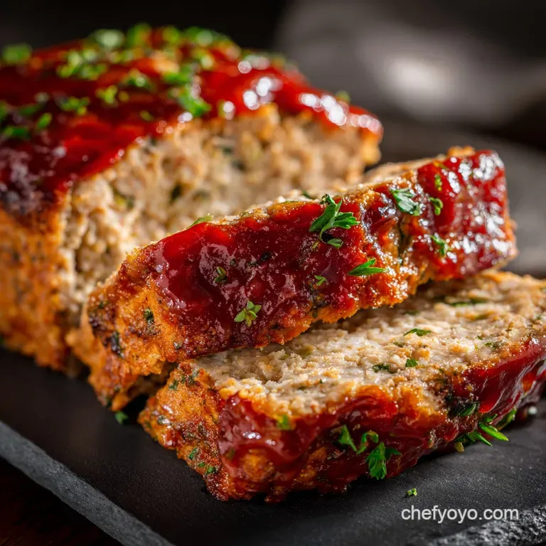 Turkey Meatloaf: the Moist Moreish Classic Recipe for Sunday Supper presentation