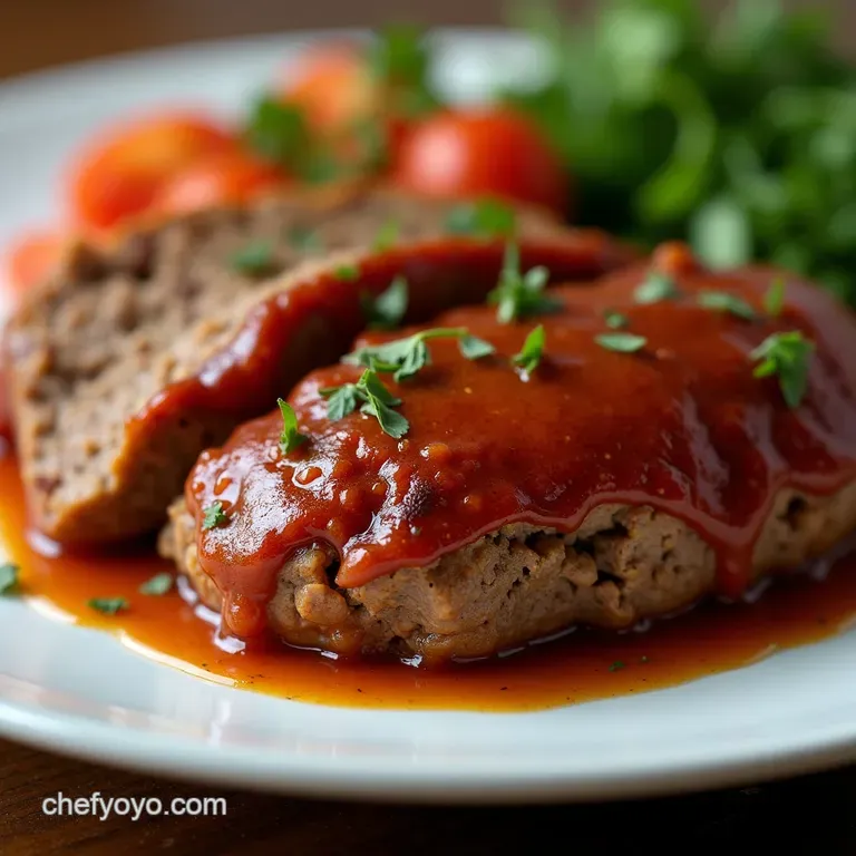The Comfort King Grandmas Secretly Moist Meatloaf with Tangy Glaze