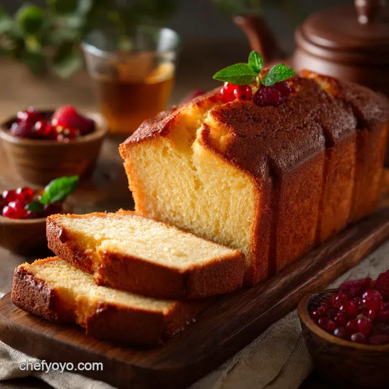 The Chefs Classic Vanilla Buttermilk Pound Cake