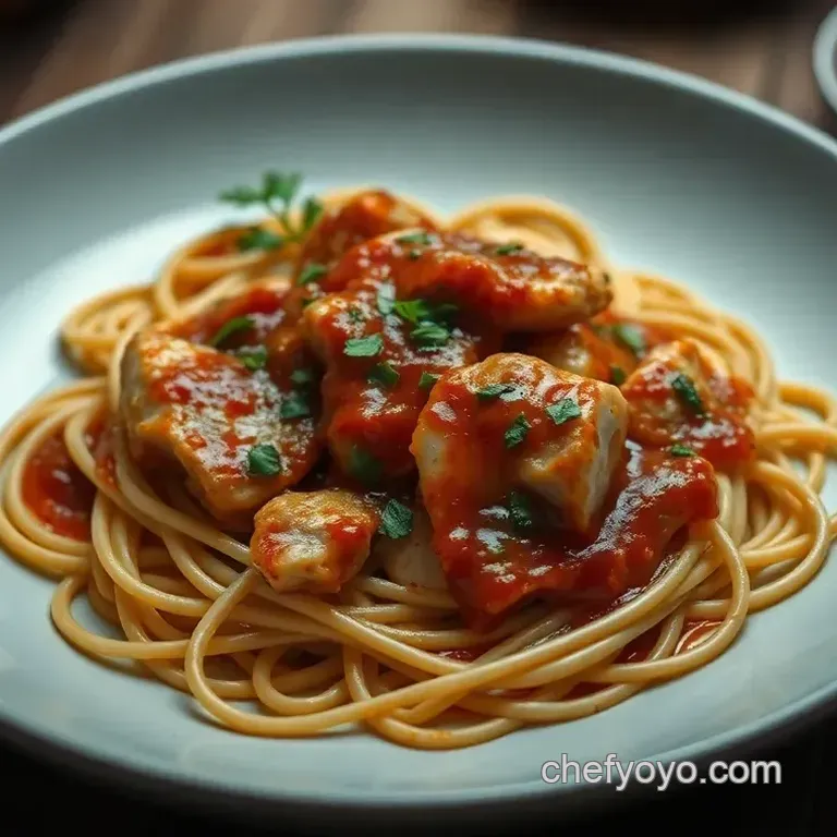 Monterey Chicken Spaghetti