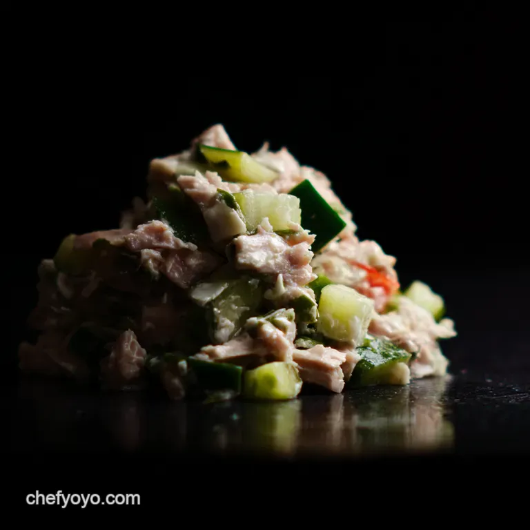 Mums the Word Tuna Salad Sandwich presentation