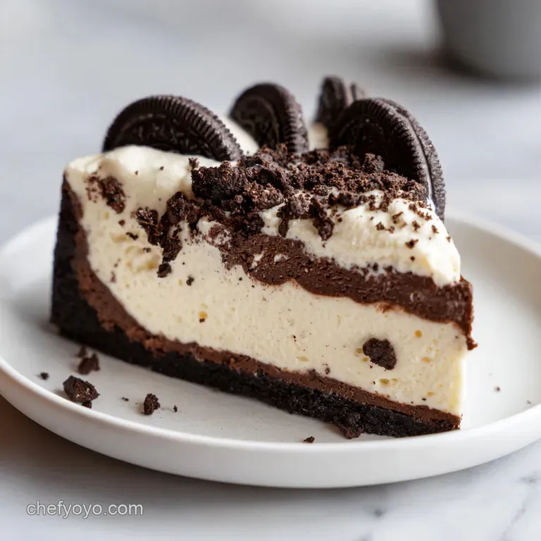 No Bake Oreo Pie: Silky and Rich