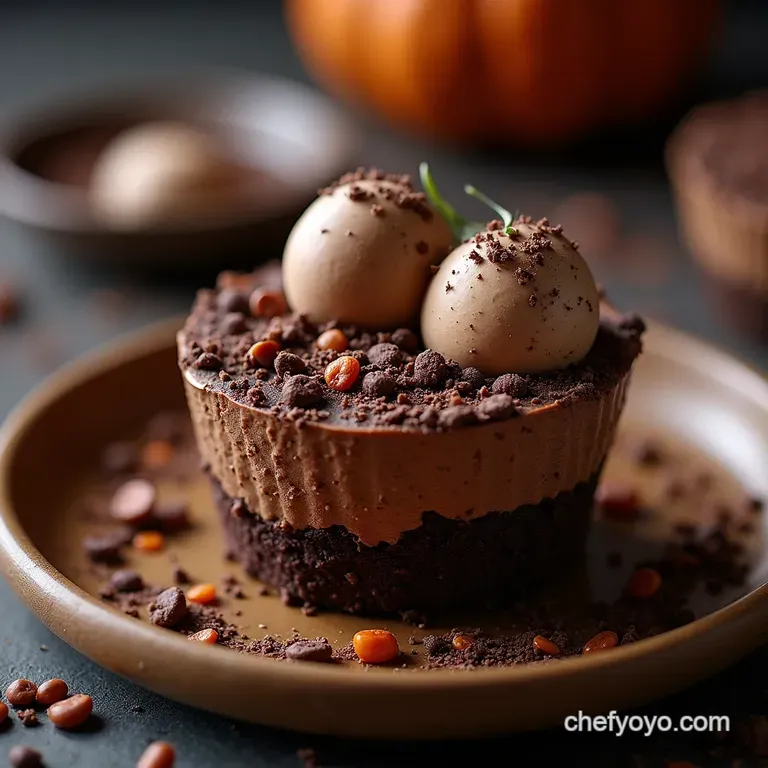 The Tombstone Terror NoBake Chocolate Dirt Cup Cheesecake
