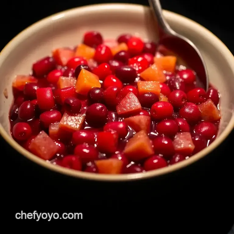 Ocean Spray Cranberry Relish presentation