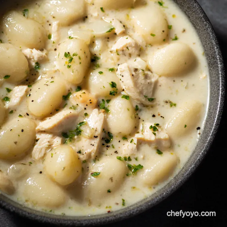 Olive Garden Chicken and Gnocchi Soup