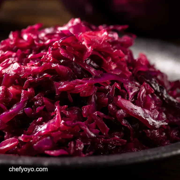 Omas German Red Cabbage Recipe Sweet Sour Rotkohl