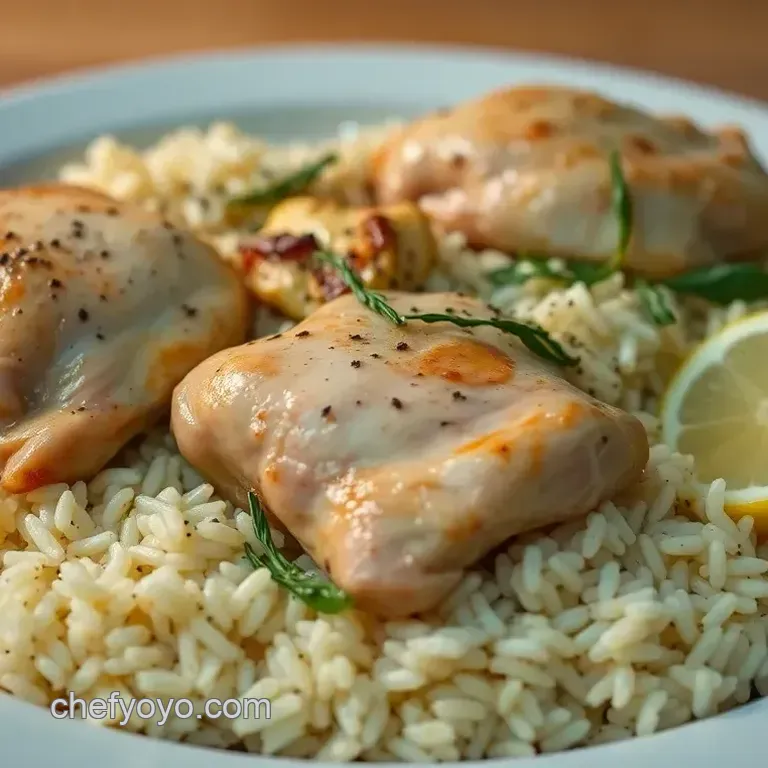 One-Pan Lemon Herb Chicken and Rice