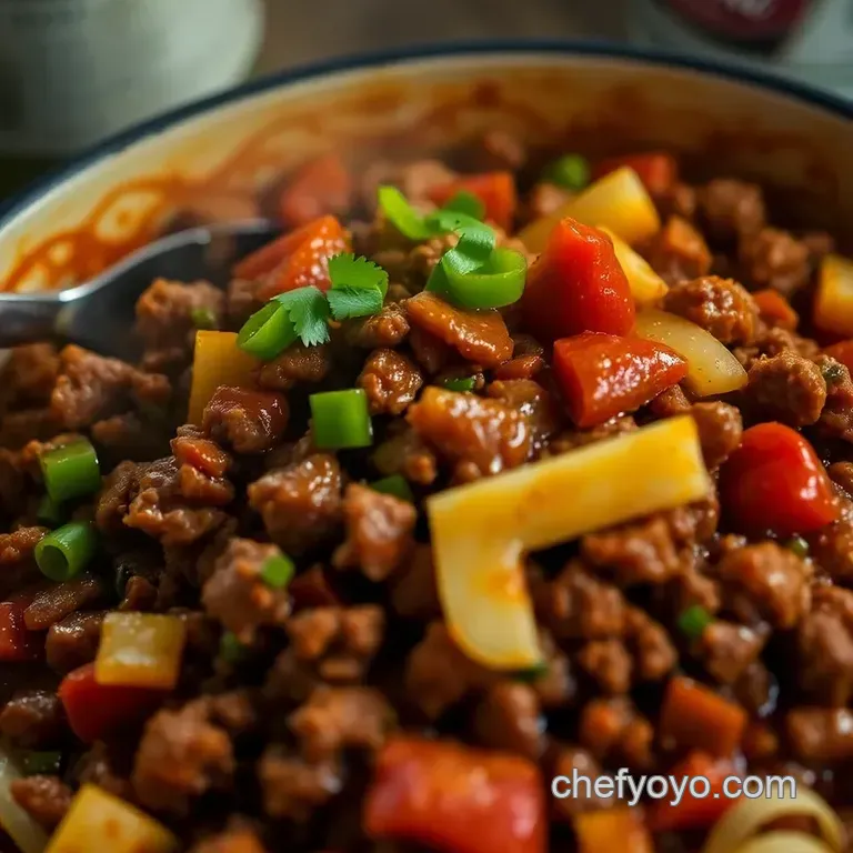 One-Pot American Chop Suey: A Comforting Italian-American Classic presentation