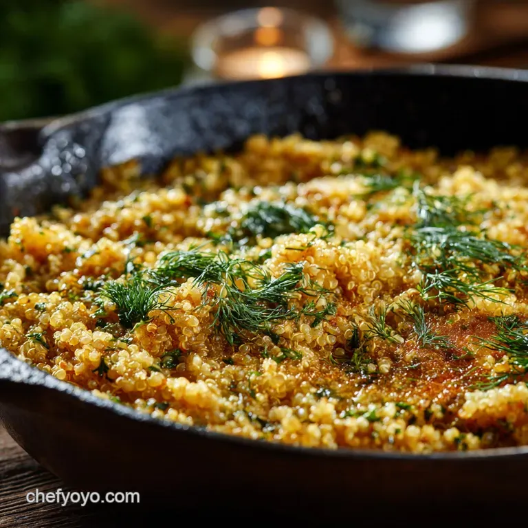 The Mediterranean Express OnePot LemonDill Quinoa Chickpea Bake