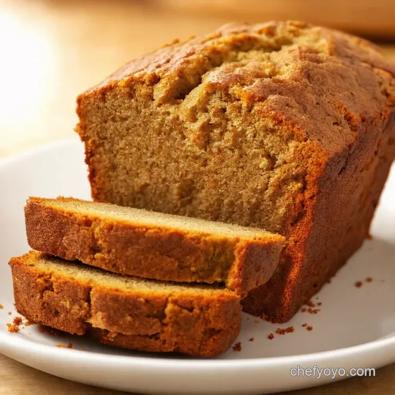 Onebowl Wonder the Easiest Banana Bread Ever presentation