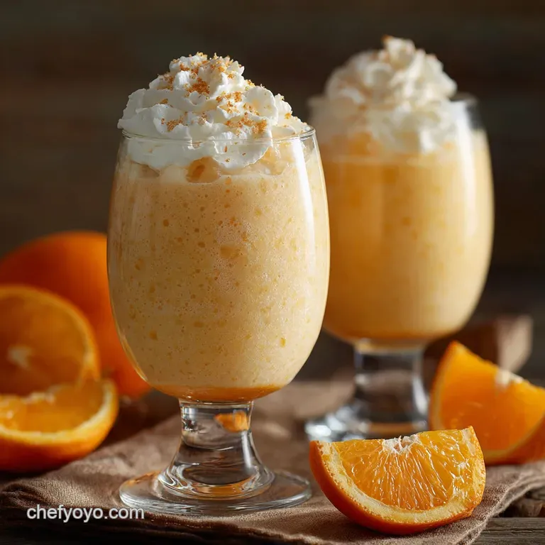 Orange Creamsicle Smoothie The HighProtein 5Minute Nostalgia Kick