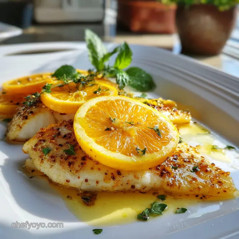 Orange Roughy Recipe with Lemon and Butter