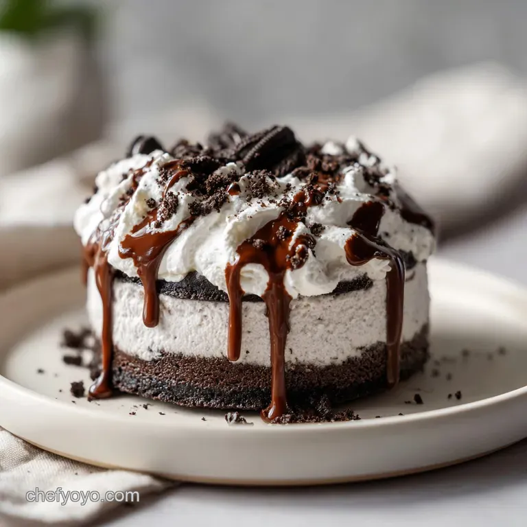 Oreo Ice Cream Cake: Homemade and Velvety