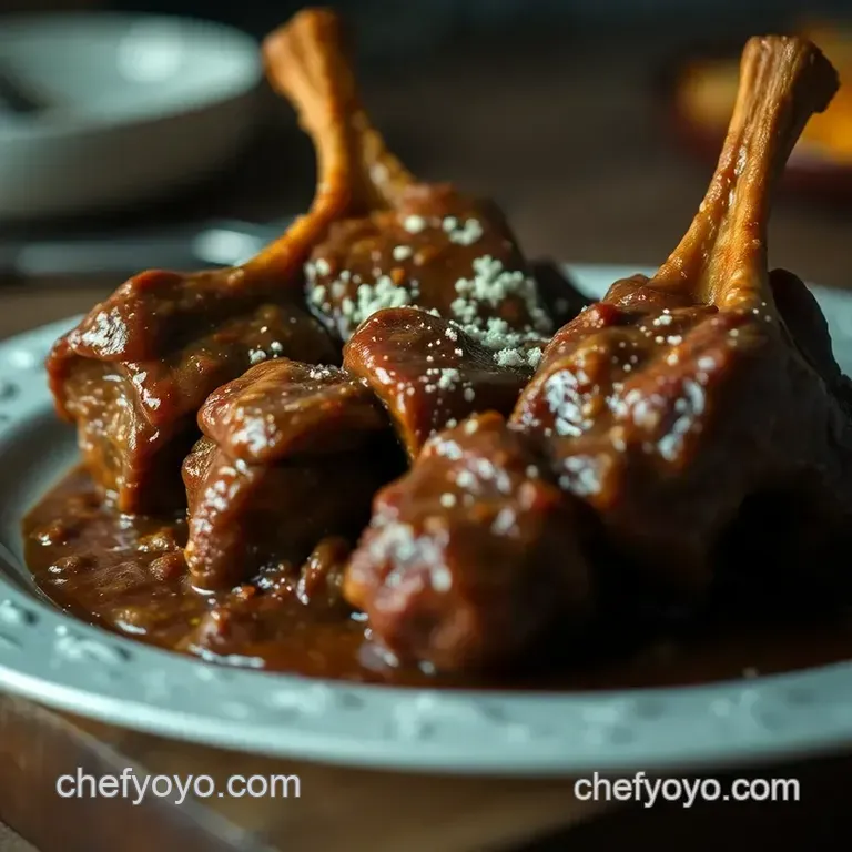 Osso Buco: Braised Veal Shanks Italian Style presentation