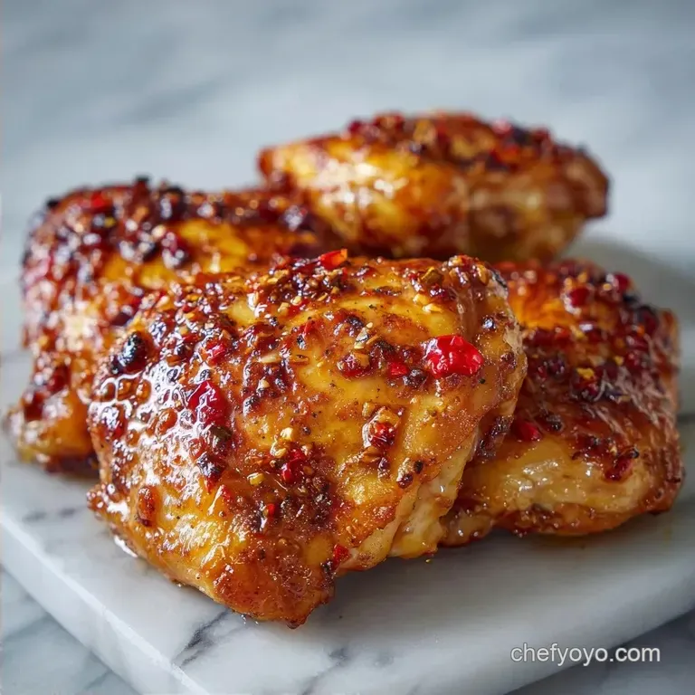Oven Baked Bone In Thighs: Crispy and Juicy