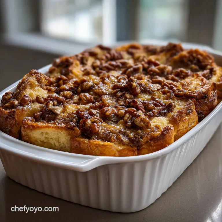French Toast Casserole: Ultimate Overnight Bake presentation