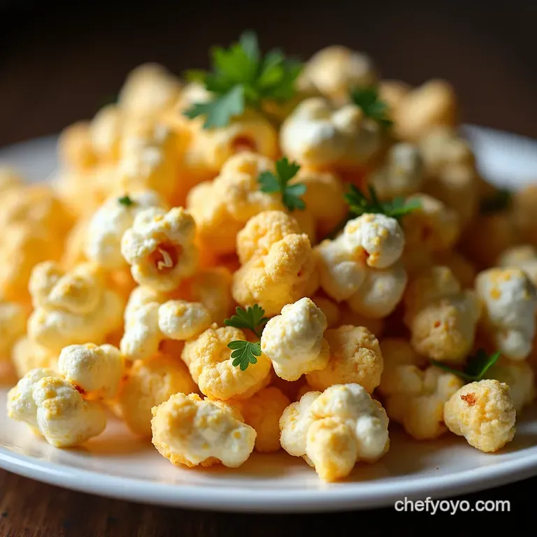 Parmesan Herb Loaded Popcorn Gourmet Movie Night Snacks
