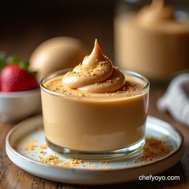 The Guiltfree Pb Cloud Highprotein Peanut Butter Mousse presentation
