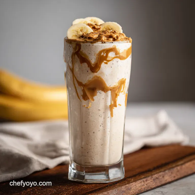 Peanut Butter Banana Bliss Shake