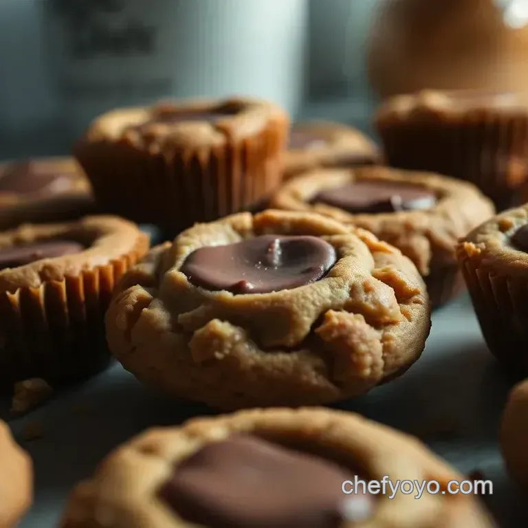 Peanut Butter Cookies Stuffed with Peanut Butter Cups