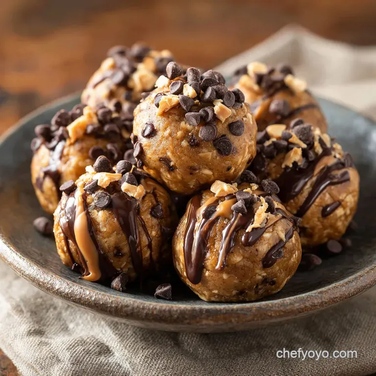 Peanut Butter Mocha Energy Bites: the Morning Kick (10 Min Prep) presentation