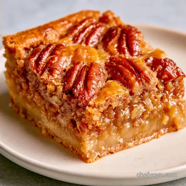 Pecan Pie Bars Southern Comfort Sliceable