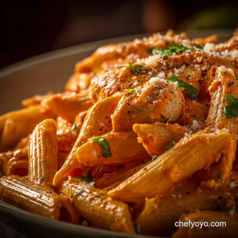 Penne Alla Vodka: the Ultimate Creamy 40-Minute Weeknight Meal presentation