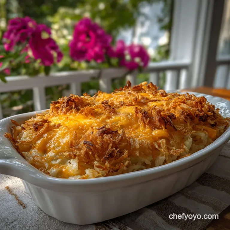 The Perfect Hashbrown Casserole: No More Soggy Potatoes