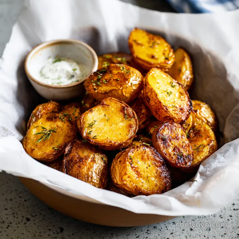 Crispy Air Fryer Roasted Potatoes - Ready in 30! | Kitchen Secrets Perfectly Crispy Air Fryer Roasted Potatoes