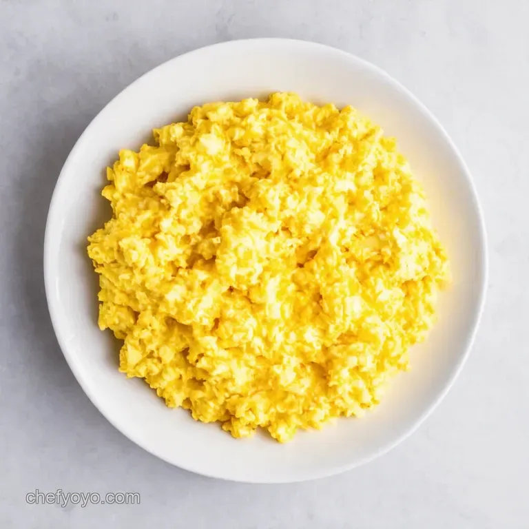 Perfectly Fluffy Scrambled Eggs