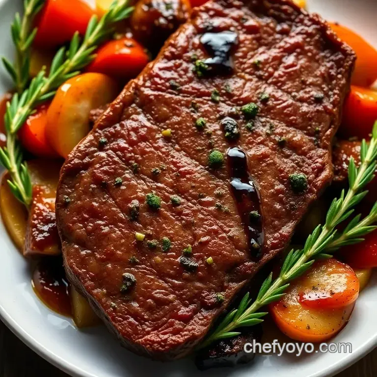 Perfectly Grilled Flat Iron Steak: Juicy Flavorful and Easy to Master presentation