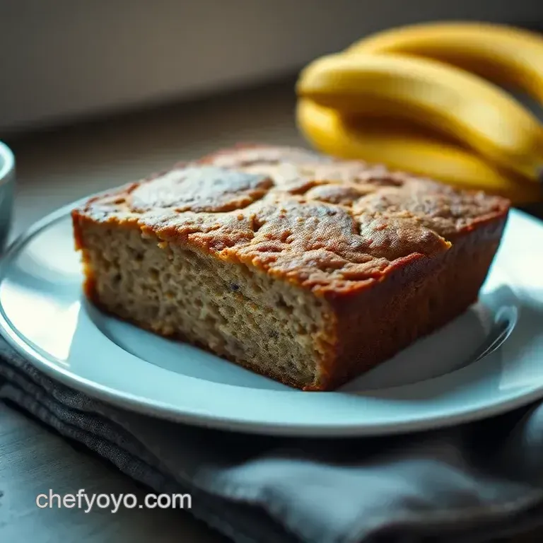 Perfectly Moist Banana Bread with 2 Bananas – A Simple Classic