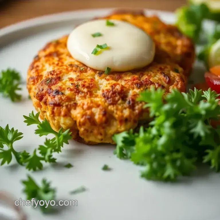 Perfectly Pan-Fried Salmon Patties presentation