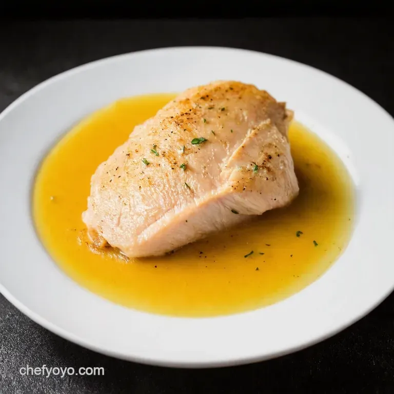 Perfectly Poached Chicken Breast