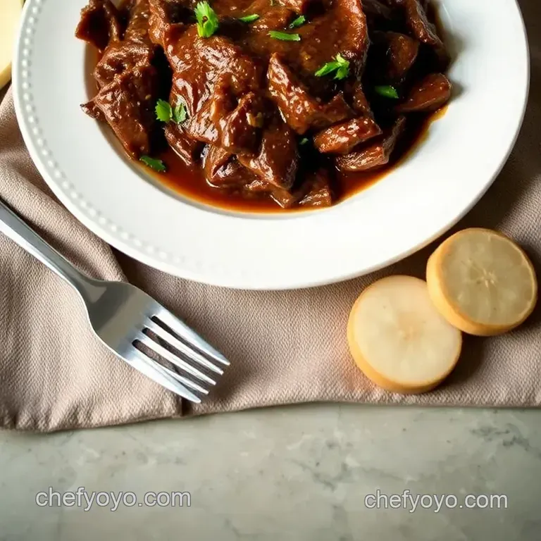 Perfectly Tender Beef Skirt Steak: a Flavorful Delight presentation