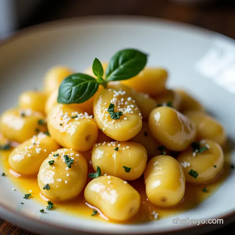 Pillowy Potato Gnocchi with Brown Butter Sage Sauce