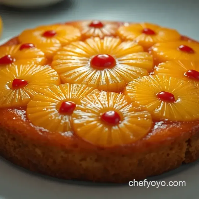 Pineapple Upside-Down Cake Made Easy with Cake Mix