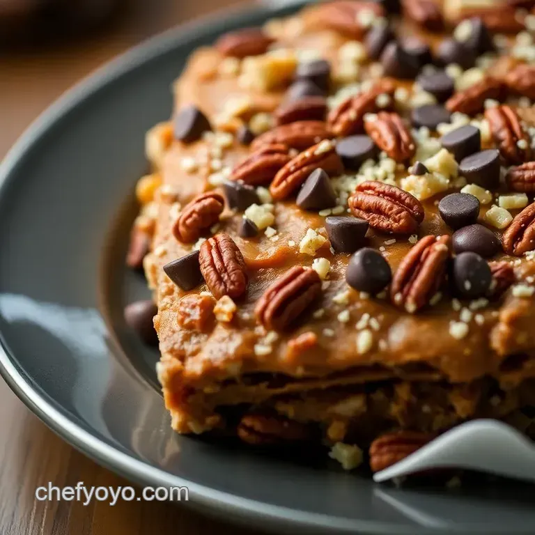 Pretzel Rolo Pecan Treats presentation