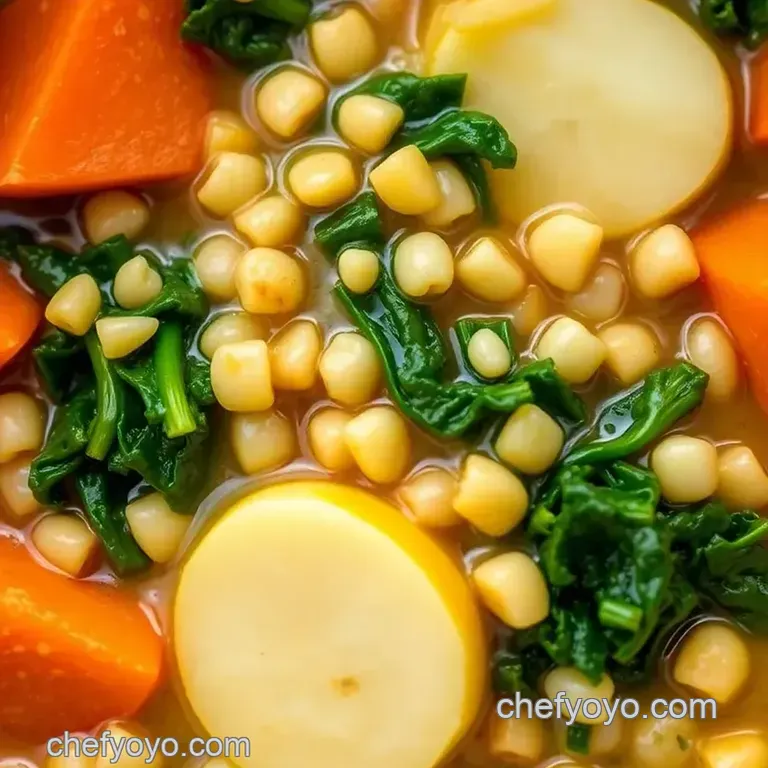 Medieval Pottage with Barley and Root Vegetables presentation
