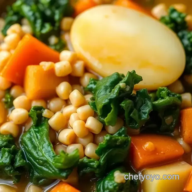Medieval Pottage with Barley and Root Vegetables