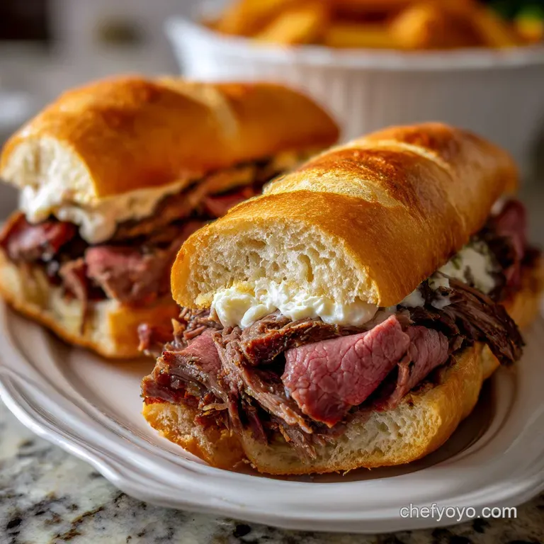 Leftover Prime Rib Recipes: Elevated French Dip