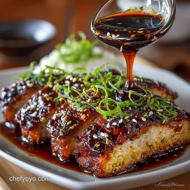 The Gaffers Glaze Proper 10Minute Teriyaki Sauce presentation