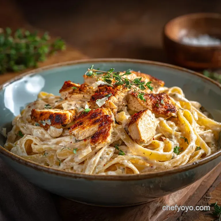 Creamy Cajun Chicken Alfredo Pasta The Ultimate Comfort Dinner