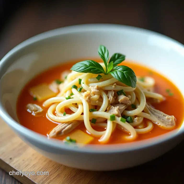 The Ultimate Comfort Proper Homemade Chicken Leek Soup with Silky Noodles