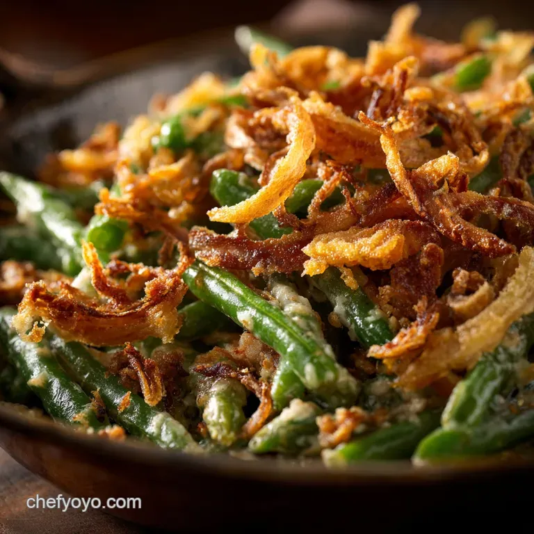 Green Bean Casserole: the Proper Fusion Recipe (No Cans Required!) presentation