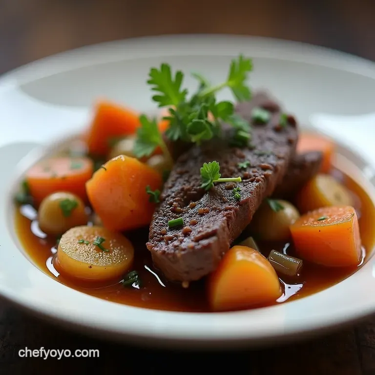 The Sunday Roasts Winter Cousin Proper SlowCooked Beef Stew with Root Vegetables