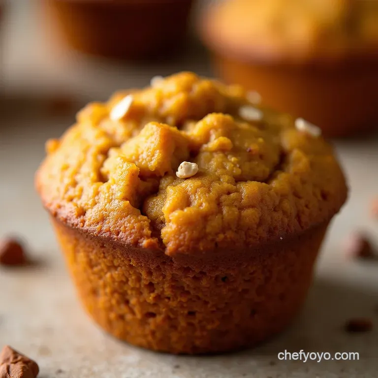 The Great British Bakeoff Goes Healthy Proteinpacked Pumpkin Spice Cottage Cheese Muffins presentation