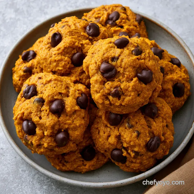 Pumpkin Chocolate Chip Cookies: Soft and Chewy